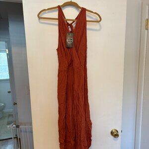 ePretty Sierra Midi Dress in Clay